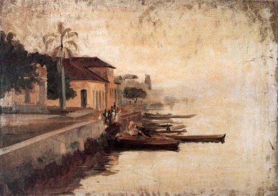 Port of Paranagua by Alfredo Andersen